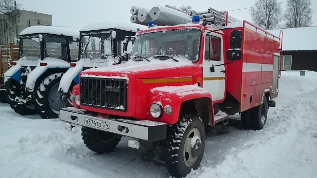 Пожарный автомобиль заступит на дежурство в деревне Луда